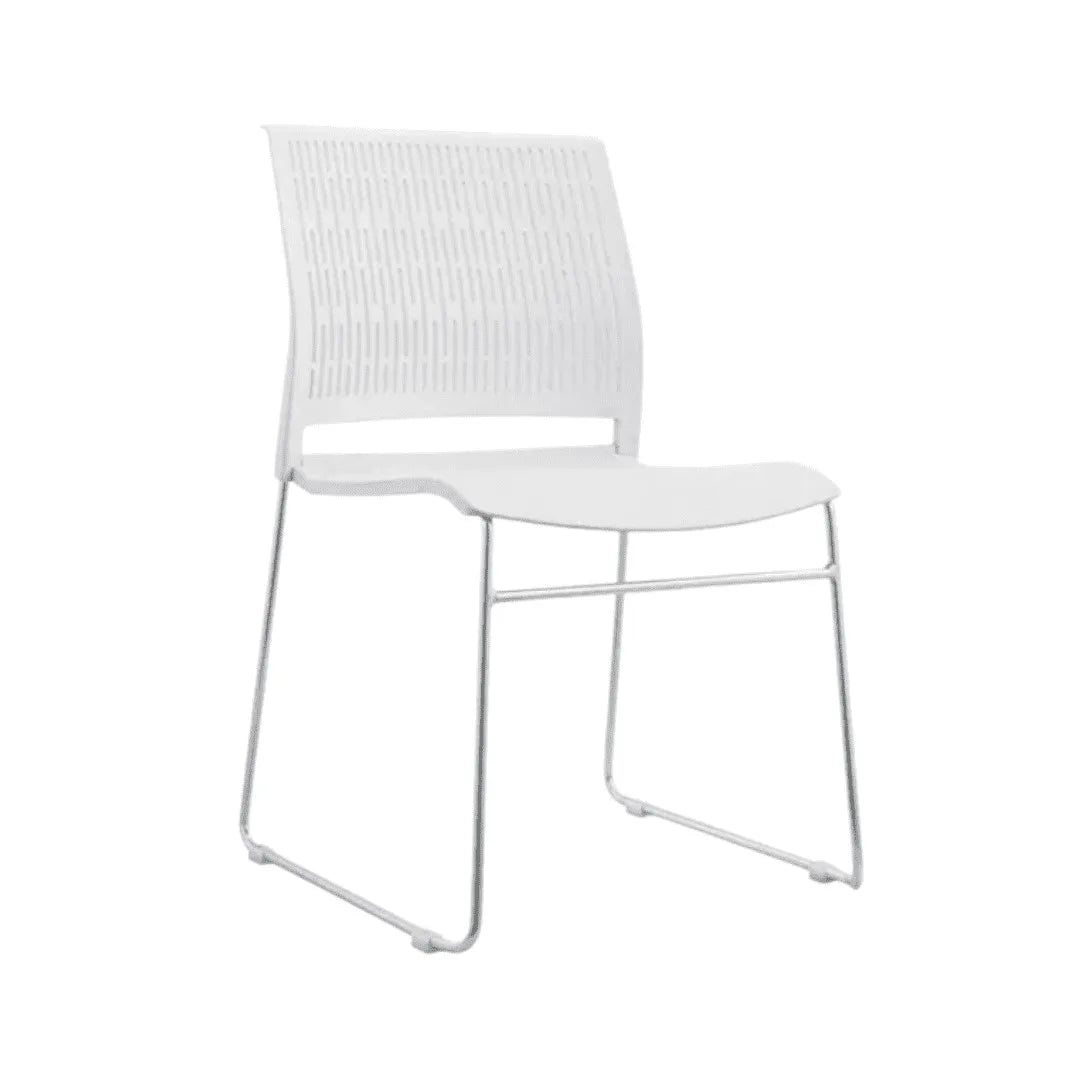 Stackable PP Chair with Chrome Metal Legs – CH-252A