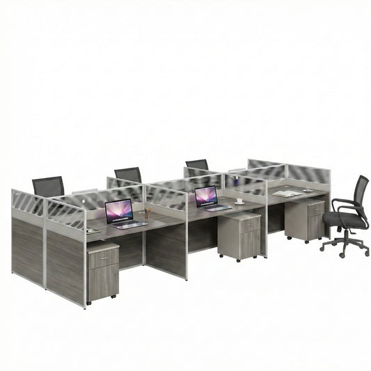 Modern Office Workstation Desk System in Dubai – TSG-620