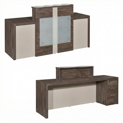 Premium Office Reception Counter in Abu Dhabi – TSG-RB