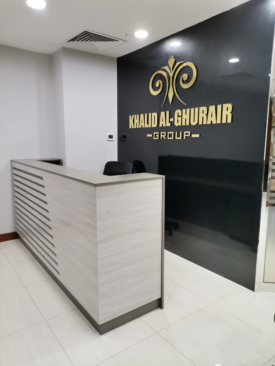 reception desk